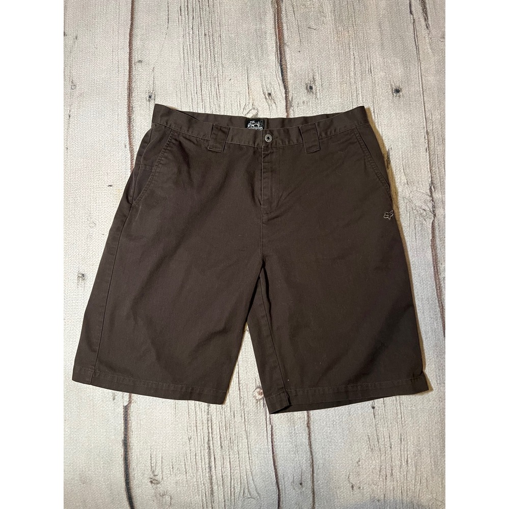 Fox Head Mens Brown Cargo Shorts Size 38 Casual‎ Outdoor Adventures